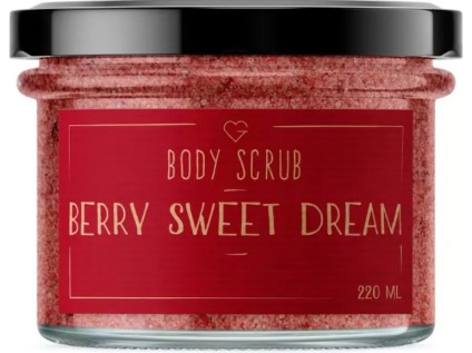 Goodie Tělový peeling - Berry sweet dream 220 ml