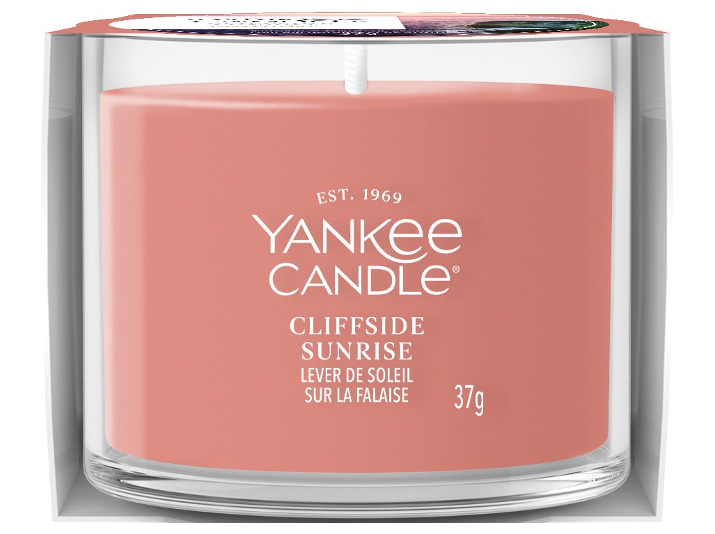 Votivní svíčka ve skle